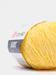 Желтый пряжа YarnArt Jeans (ЯрнАрт Джинс)