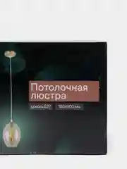 Люстра потолочная Ritter FORLI 1хE27х60Вт Ritter 52536 3