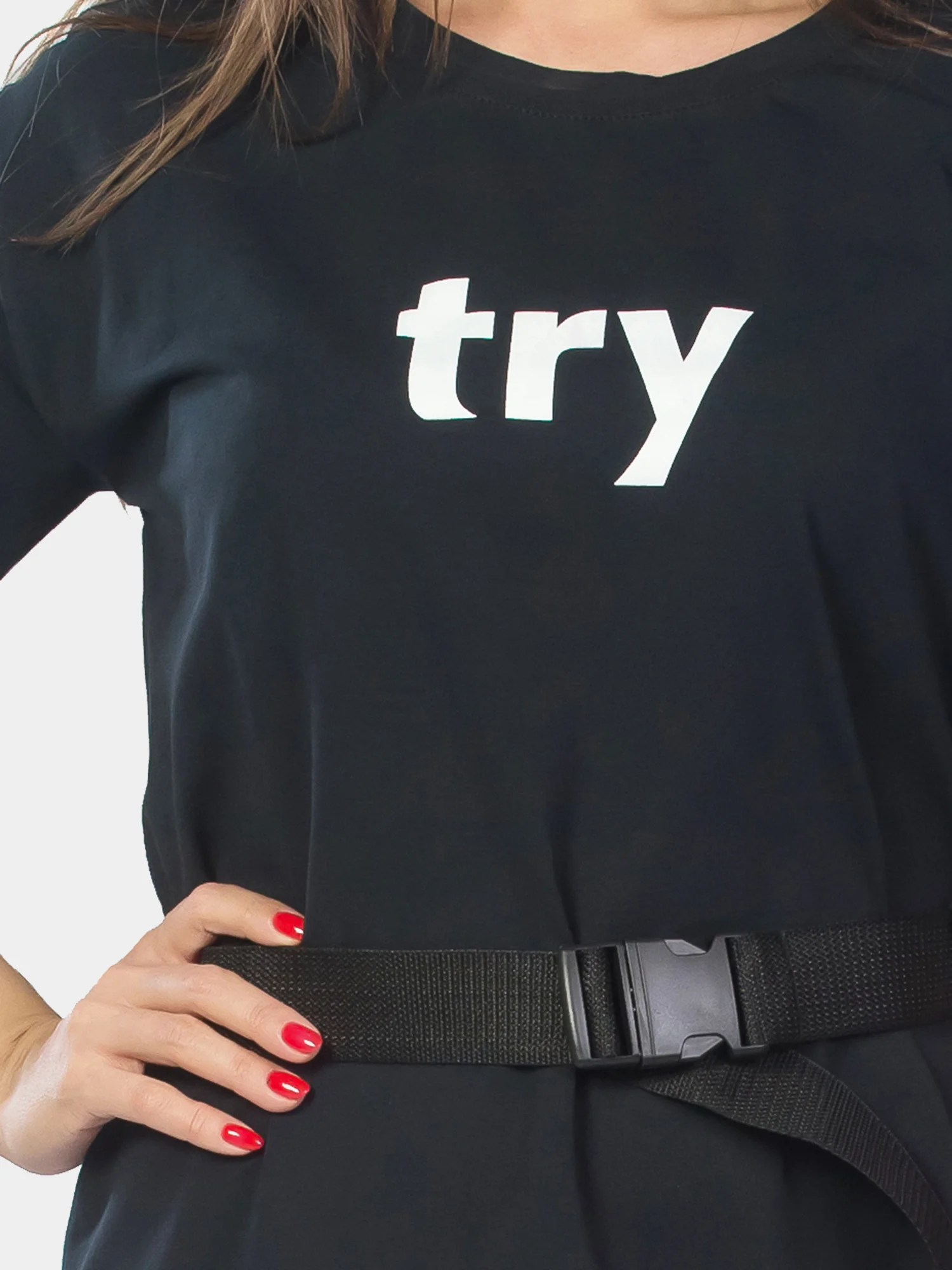 Платье женское KLERY "try", чёрный, КЛП1455П3