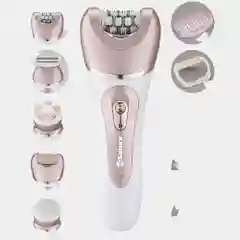 Эпилятор Sakura SA-5541WP, 10 насадок, 2 скорости
