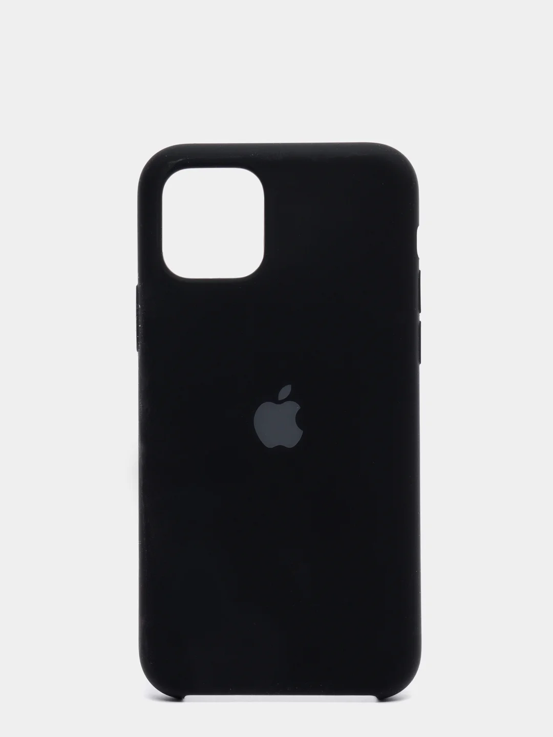 Черный силиконовый чехол для Айфон 6/6s, 7/8, 7+/8+, X/Xs, Xr, 11, 11Pro, 11ProMax