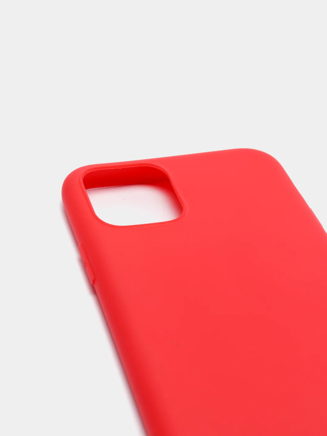 Красный чехол для iPhone 5s, 6, 7, 8 Plus, SE 20, X, XS, XR, 11 Pro Max, 12 Mini, 13, силиконовый