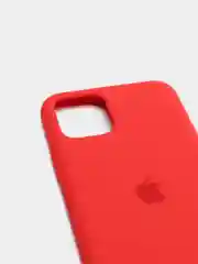 Красный силиконовый чехол для Айфон 6/6s, 7/8, 7+/8+, X/Xs, Xr, 11, 11Pro, 11ProMax