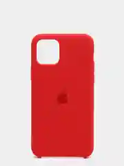 Красный силиконовый чехол для Айфон 6/6s, 7/8, 7+/8+, X/Xs, Xr, 11, 11Pro, 11ProMax