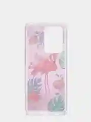 Коралловый чехол Samsung Galaxy S20, S20+ / S20 Plus, S20 Ultra прозрачный силиконовый с рисунком