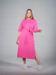 Платье летнее фуксия, туника