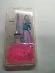 Розовый чехол переливающийся IPhone X, XS