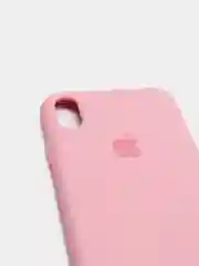 Розовый чехол Apple Silicone Case для Iphone Xr