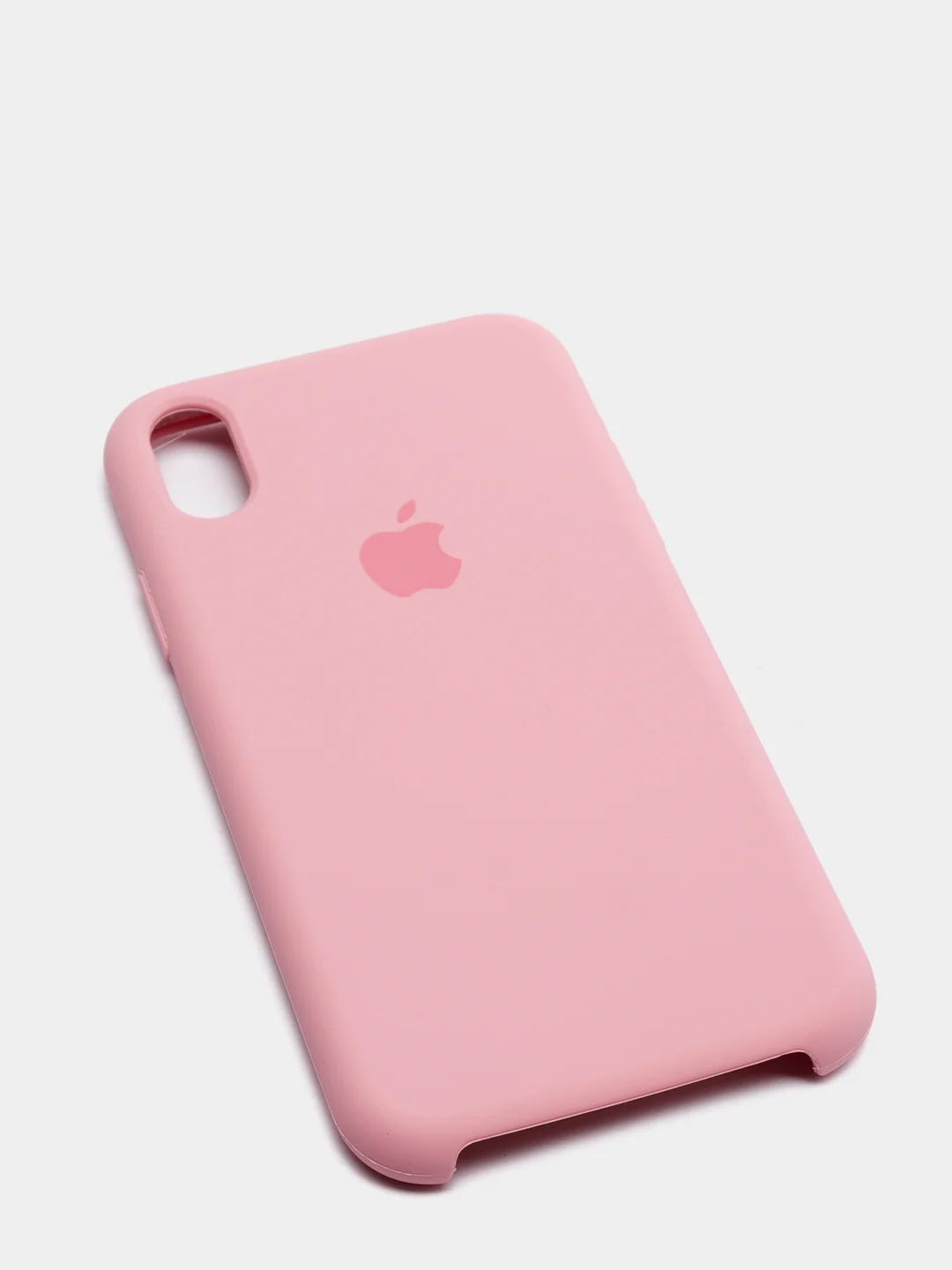 Розовый чехол Apple Silicone Case для Iphone Xr