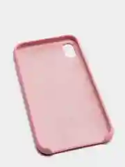 Розовый чехол Apple Silicone Case для Iphone Xr