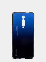 Синий градиентный чехол из закалённого стекла для Xiaomi Redmi 7A,8A,6A,8,Note 8,7,8T,10,K20,9T