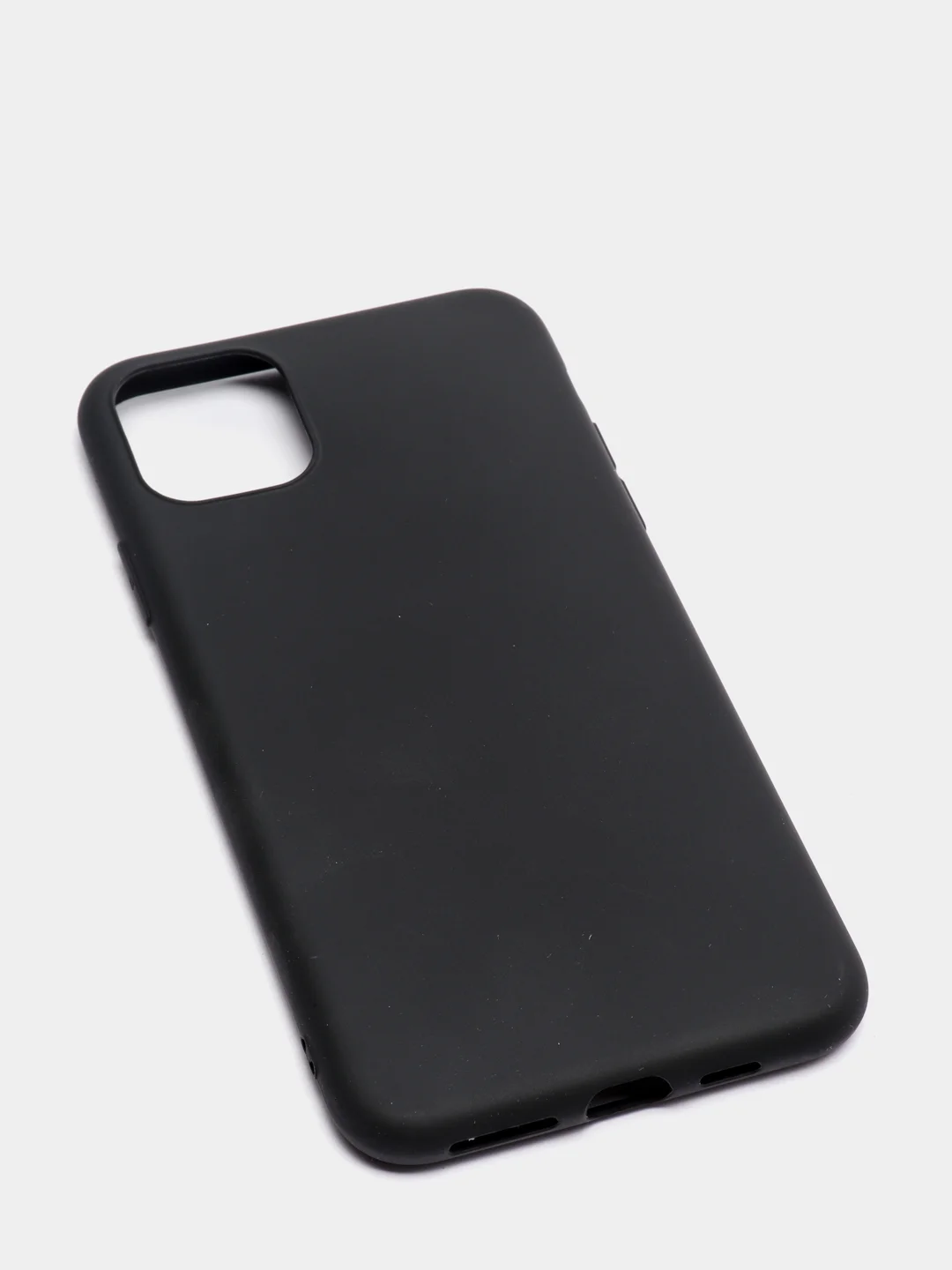 Черный чехол для iPhone 5s, 6, 7, 8 Plus, SE 20, X, XS, XR, 11 Pro Max, 12 Mini, 13, силиконовый