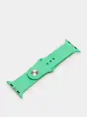 Бирюзовый ремешок силиконовый для Apple Watch 1, 2, 3, 4, 5, 6, 7, SE