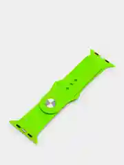 Лайм ремешок силиконовый для Apple Watch 1, 2, 3, 4, 5, 6, 7, SE
