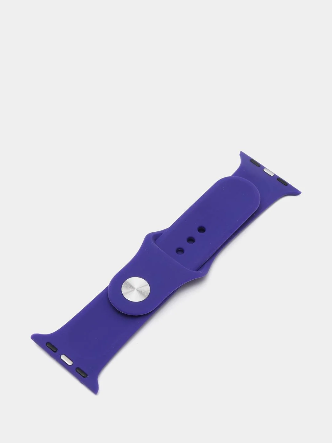 Пурпурный ремешок силиконовый для Apple Watch 1, 2, 3, 4, 5, 6, 7, SE