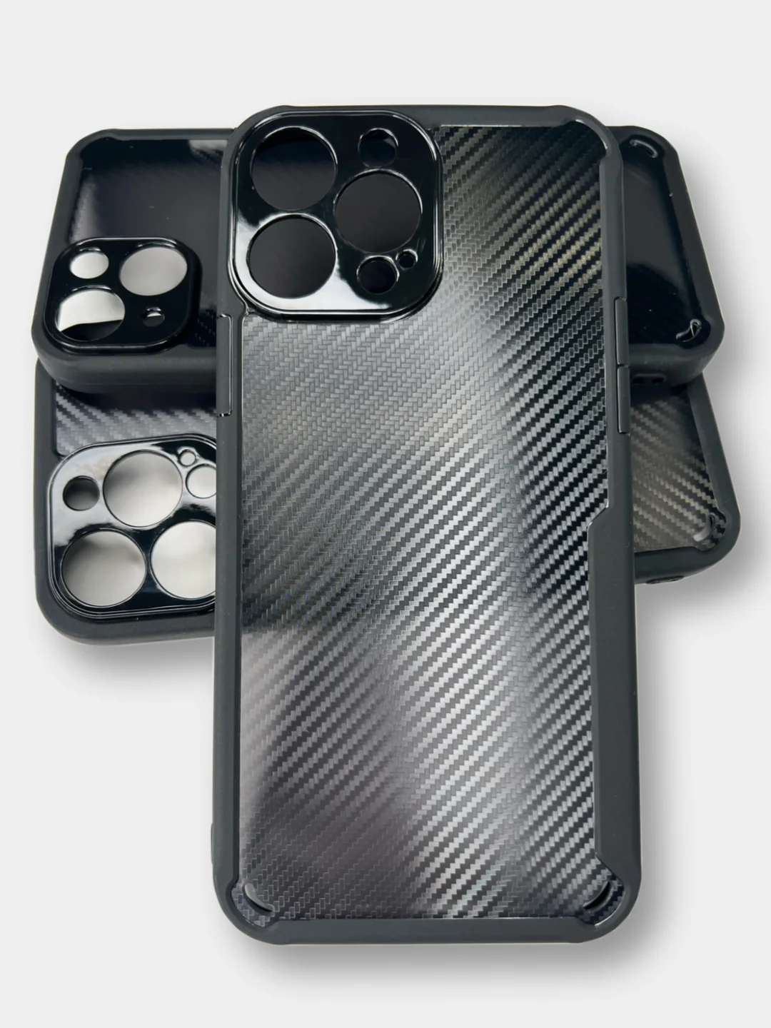 Чехол на iPhone 13, 13 Pro, 13 Pro Max, карбон