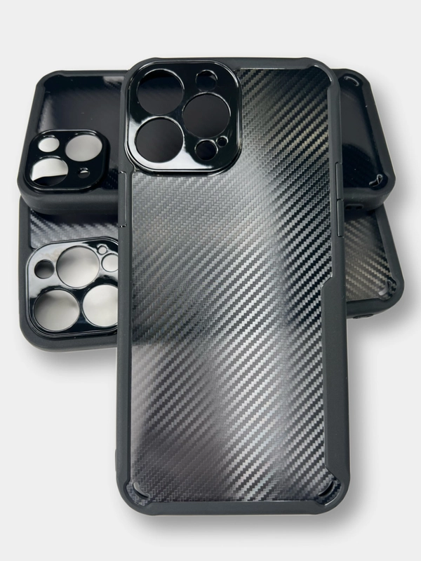 Чехол на iPhone 13, 13 Pro, 13 Pro Max, карбон