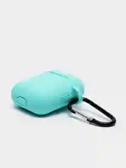 Силиконовый чехол для наушников с карабином AirPods 1,2
