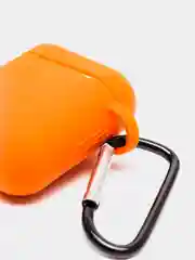 Силиконовый чехол для наушников с карабином AirPods 1,2