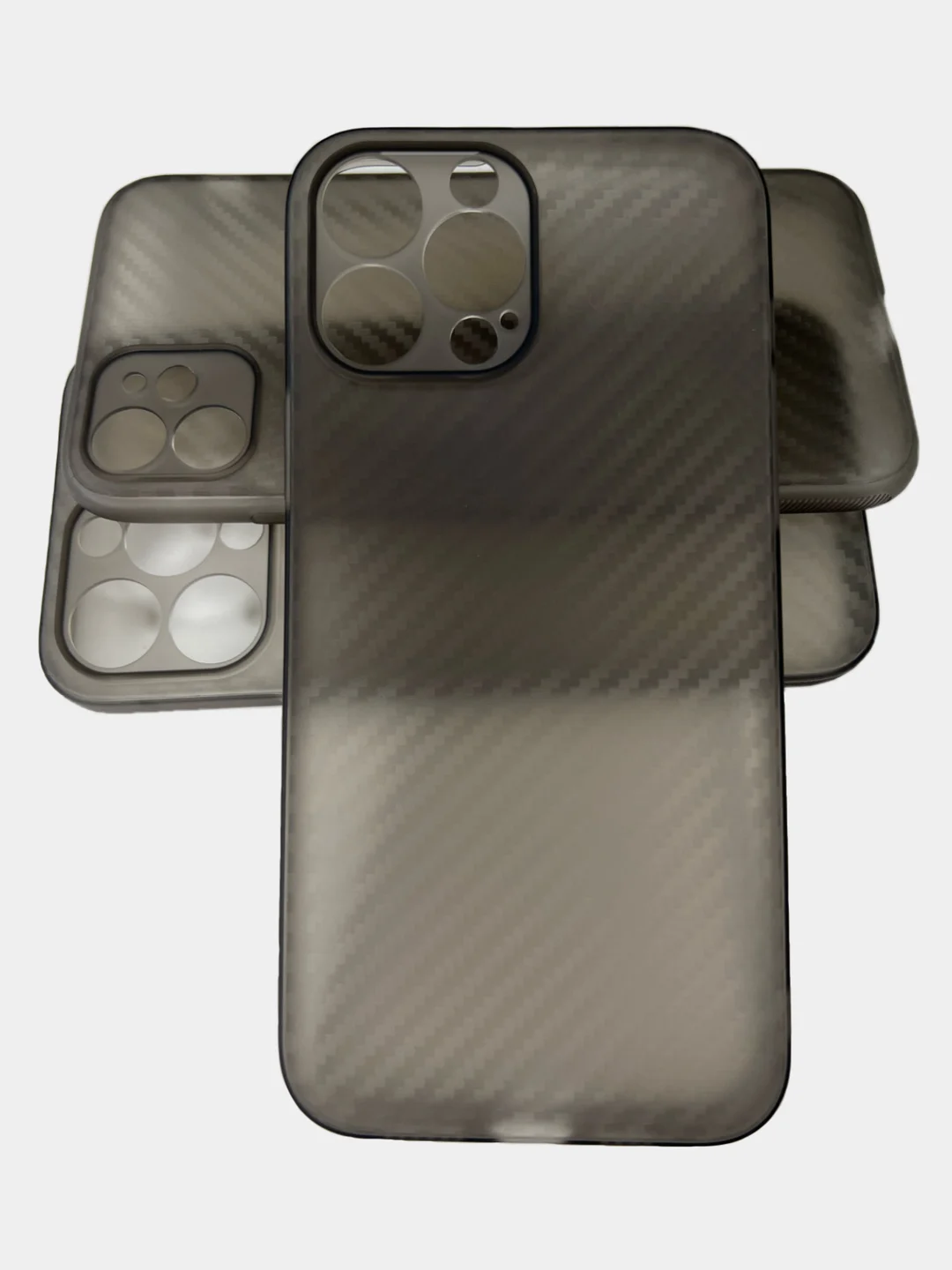 Угольный чехол на iPhone 13, 13 Pro, 13 Pro Max, 11, 12 Pro, 12 Pro Max, X, карбон, прозрачный