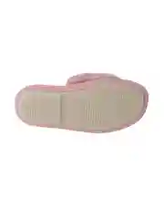 Розовый меховые тапочки, домашние