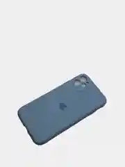 Голубой чехол силиконовый для iPhone X/Xs , Xr, 11 Pro