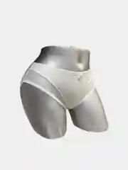 Молочный трусы женские с кружевом, хлопок