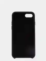 Черный чехол Silicone Case для iPhone 7, 8, SE2, iPhone Se2 2020, с логотипом