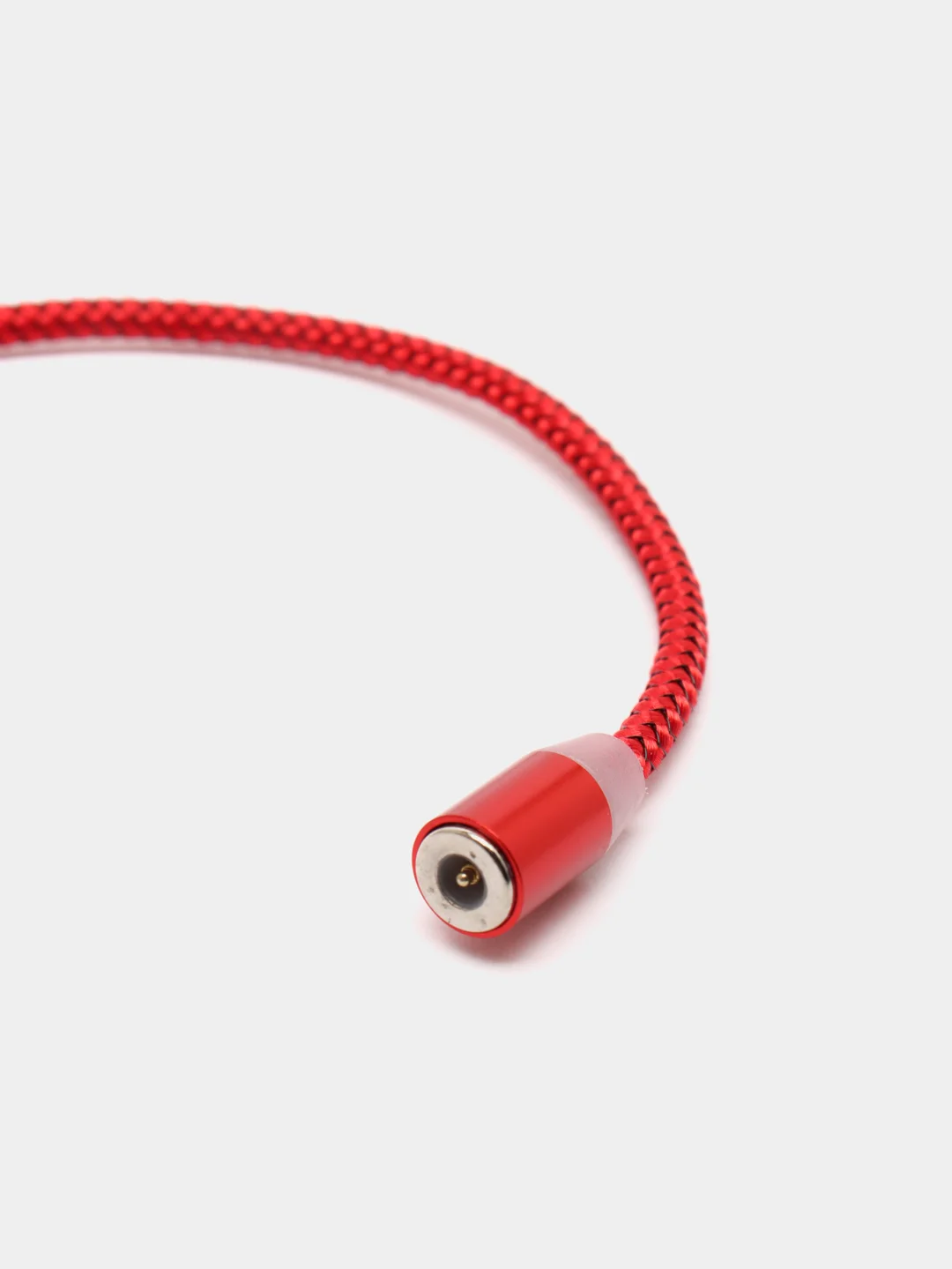 Белый магнитный кабель microUSB, type-C, Lightning