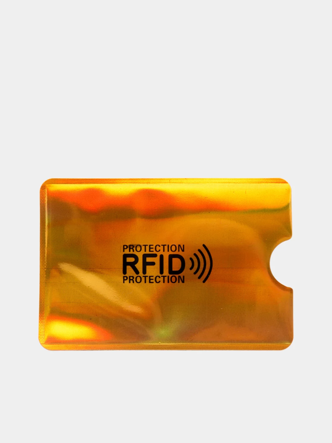 Бронзовый защитный чехол для кредитных карт Антивор RFID