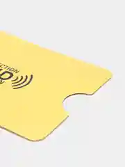 Золотой защитный чехол для кредитных карт Антивор RFID