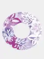 Пурпурный intex / Круг для плавания Clear Color 91 см, от 9 лет