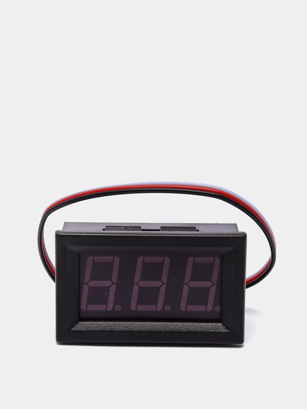 Вольтметр цифровой 0.56 0-100V красный