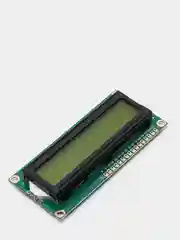 Дисплей LCD-1602 желтая подсветка (без поддержки Кириллицы)