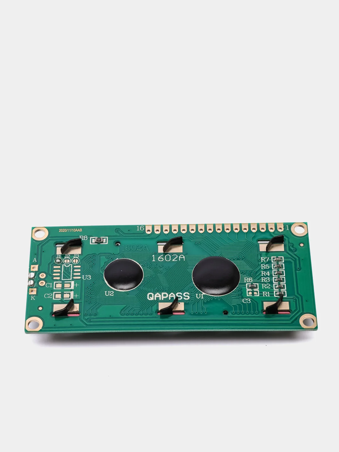 Дисплей LCD-1602 желтая подсветка (без поддержки Кириллицы)