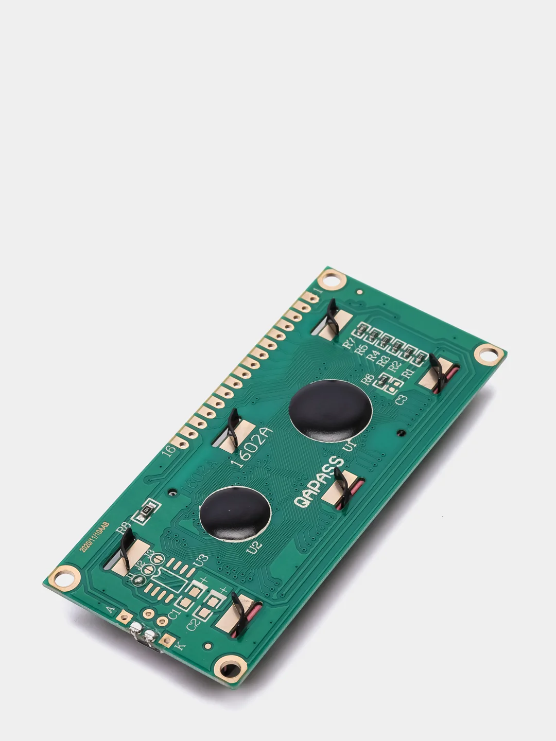 Дисплей LCD-1602 желтая подсветка (без поддержки Кириллицы)