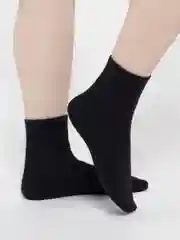 Черный носки однотонные спортивные