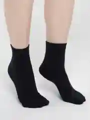 Черный носки однотонные спортивные