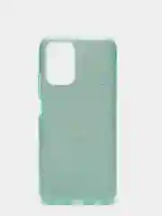 Бирюзовый чехол блестящий XIAOMI POCO M5S  / Xiaomi Redmi Note 10 / Redmi Note 10s