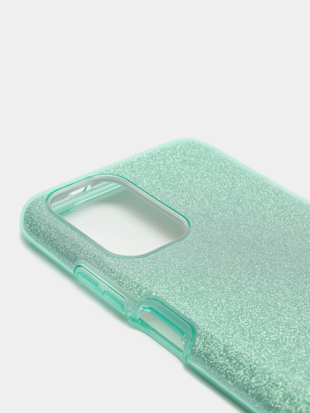 Бирюзовый чехол блестящий XIAOMI POCO M5S  / Xiaomi Redmi Note 10 / Redmi Note 10s