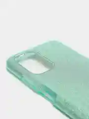 Бирюзовый чехол блестящий XIAOMI POCO M5S  / Xiaomi Redmi Note 10 / Redmi Note 10s