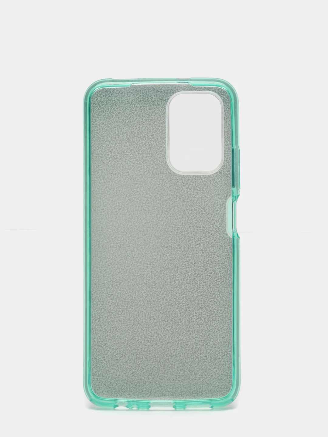 Бирюзовый чехол блестящий XIAOMI POCO M5S  / Xiaomi Redmi Note 10 / Redmi Note 10s