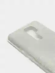 Серебряный чехол блестящий XIAOMI REDMI 9
