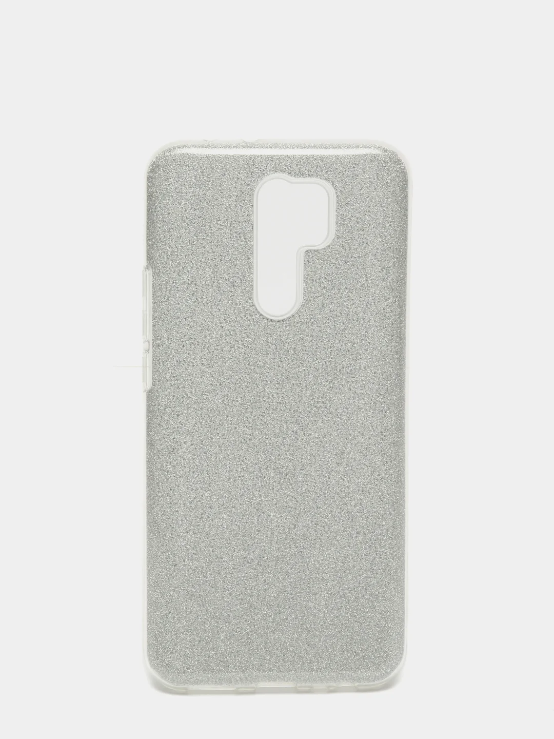 Серебряный чехол блестящий XIAOMI REDMI 9