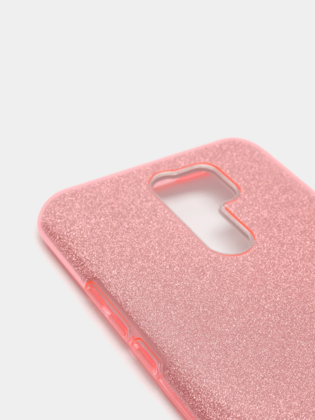 Розовый чехол блестящий XIAOMI REDMI 9