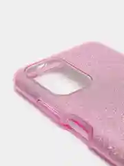 Сиреневый чехол блестящий XIAOMI POCO M5S  / Xiaomi Redmi Note 10 / Redmi Note 10s