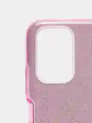 Сиреневый чехол блестящий XIAOMI POCO M5S  / Xiaomi Redmi Note 10 / Redmi Note 10s
