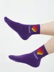 Фиолетовый носки женские