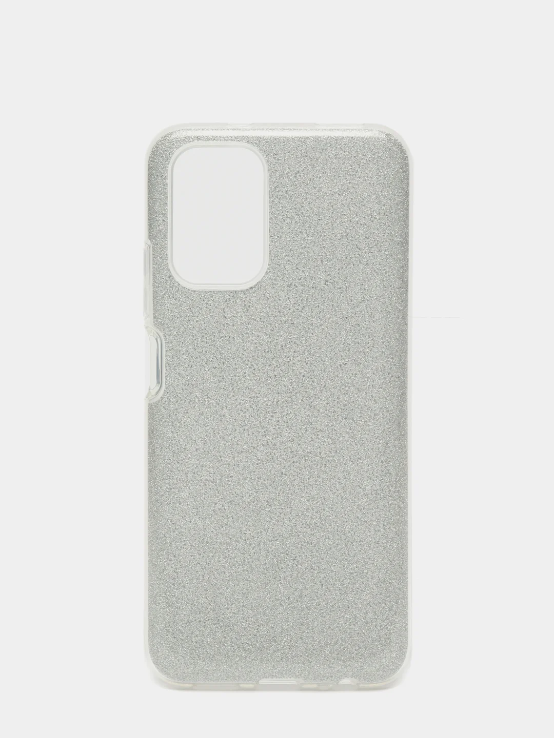Серебряный чехол блестящий XIAOMI POCO M5S  / Xiaomi Redmi Note 10 / Redmi Note 10s