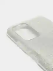 Серебряный чехол блестящий XIAOMI POCO M5S  / Xiaomi Redmi Note 10 / Redmi Note 10s